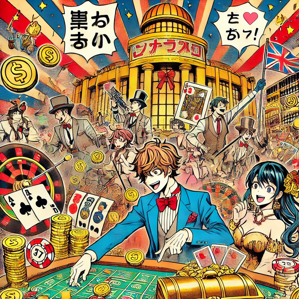 テッドベット リベート カジノのボーナスとロイヤルティプログラム'. The Scene Should Depict A Dynamic And Colorful Casino Environment, Filled With